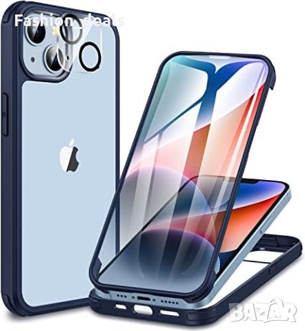 Нов Защитен Калъф с протектор за екран за iPhone 14 