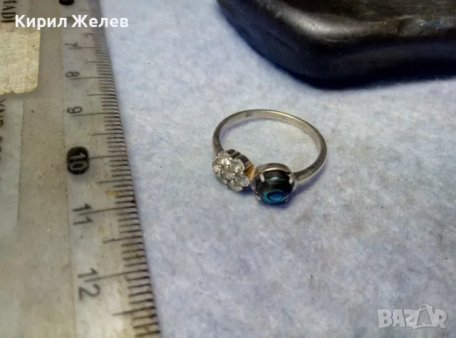 ПРЕКРАСЕН ФИН СКЪПОЦЕНЕН СРЕБЪРЕН ПРЪСТЕН СРЕБРО 925 с КРАЛСКИ СЕДЕФ и ЦИРКОНИ ЮВЕЛИРНА РАБОТА 48239, снимка 12 - Пръстени - 49757388