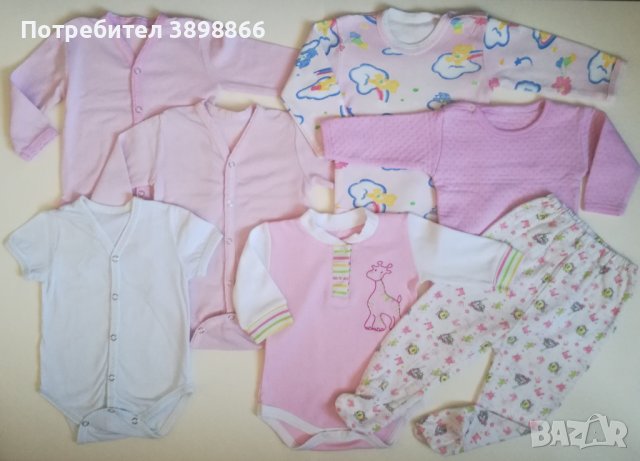 Бебешки бодита, гащеризони, ромпъри и др. от 0-18 м., снимка 3 - Бодита за бебе - 44183965