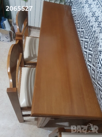 Комплект маса със 4 стола, снимка 12 - Маси - 39960245