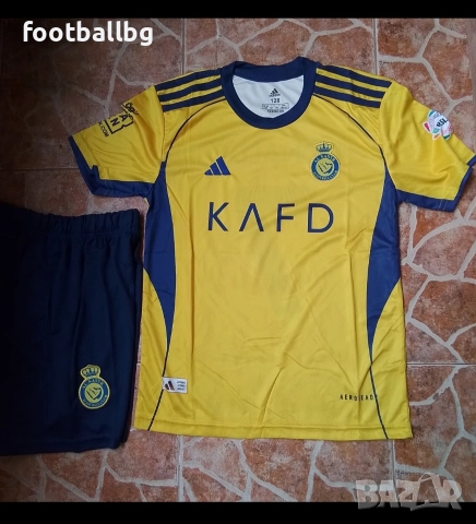 CR7 ❤️⚽️ детско юношески футболни екипи Ал Насър НОВО сезон 2025-26 година , снимка 2 - Футбол - 37516342