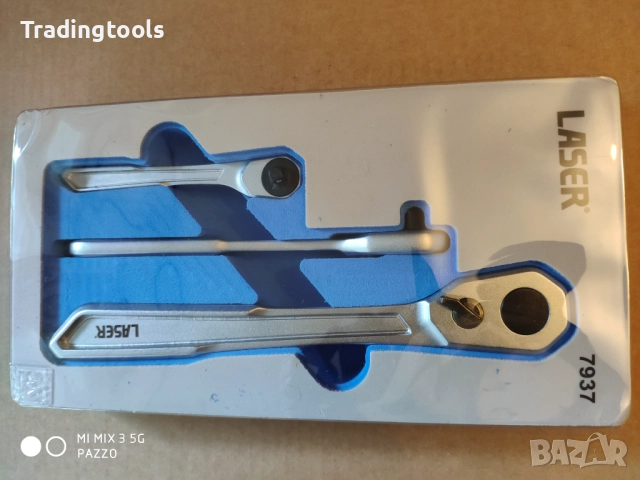 Laser Tools 14, 38, 12 3части тънки качествени тресчотки, снимка 3 - Гедорета - 52850628