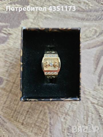 Мъжки златен пръстен-5,25 гр.Проба 585.
