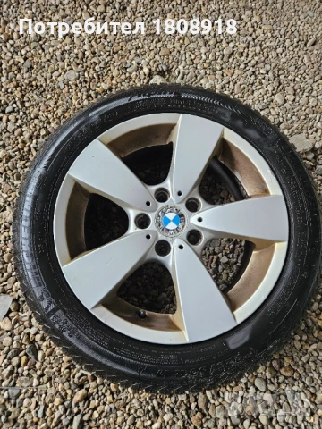 4 джанти с гуми Бмв Е60 BMW 5