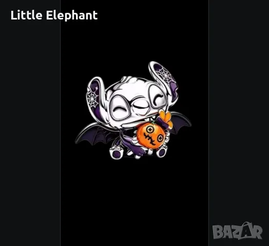 Страхотен Хелоуин дизайн с емблематичния Stitch (Стич) 