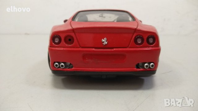 Метална количка Ferrari 550 Maranello Anson1:18, снимка 7 - Колекции - 34366683