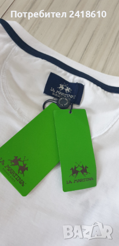 La Martina Cotton  Mens Size 2XL/3XL НОВО! ОРИГИНАЛ! Мъжка Тениска!, снимка 14 - Тениски - 44783479