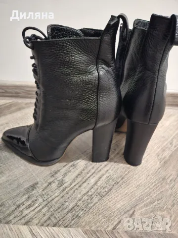 Дамски боти от естествена кожа, снимка 7 - Дамски боти - 47816018