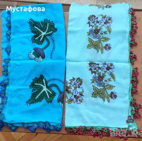 Памучни забратки с дантела., снимка 4 - Шалове - 56005450