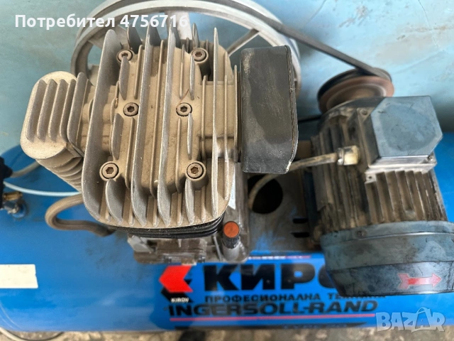 Професионален Двустъпален въздушен компресор Ingersoll-Rand 270 л./ 3kW,трифазен, снимка 7 - Други машини и части - 53748286