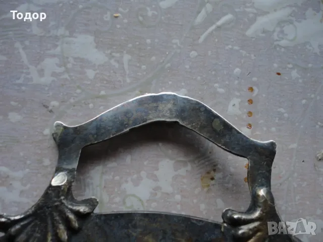 Невероятен посребрен поднос , снимка 6 - Аксесоари за кухня - 48417828