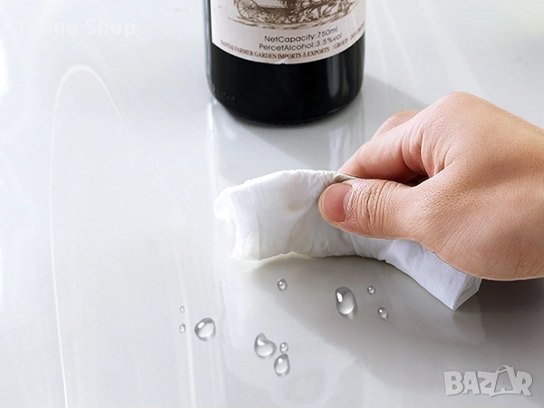 Прозрачен кръгъл протектор за маса OstepDecor, 140 см, 2 мм, снимка 12 - Други - 53748786