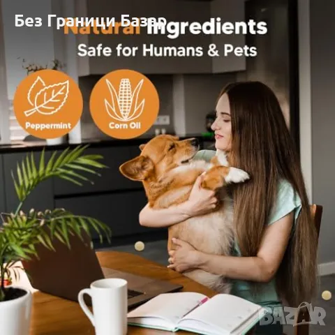 Нов Мощен репелент за мишки и гризачи с натурални масла Ефективна защита , снимка 4 - Други стоки за дома - 48337309