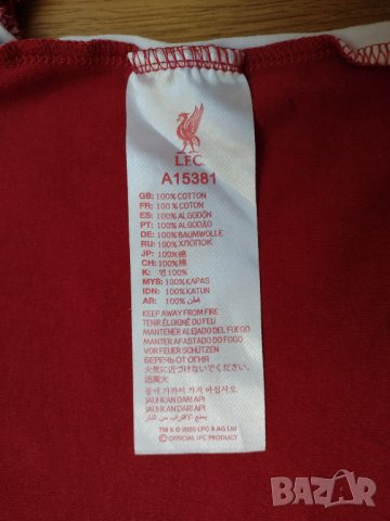 Liverpool - комплект футболно боди и футболни бебешки тениски на Ливърпул , снимка 15 - Бодита за бебе - 41946497