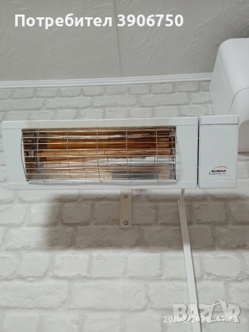 инфра червена отоплителна печка Бурда 