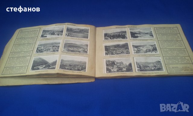 България нашата родина, албум марки 1936 г , снимка 6 - Антикварни и старинни предмети - 41364895