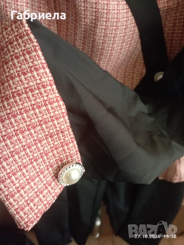 елегантен дамски костюм, снимка 2 - Комплекти - 50114386