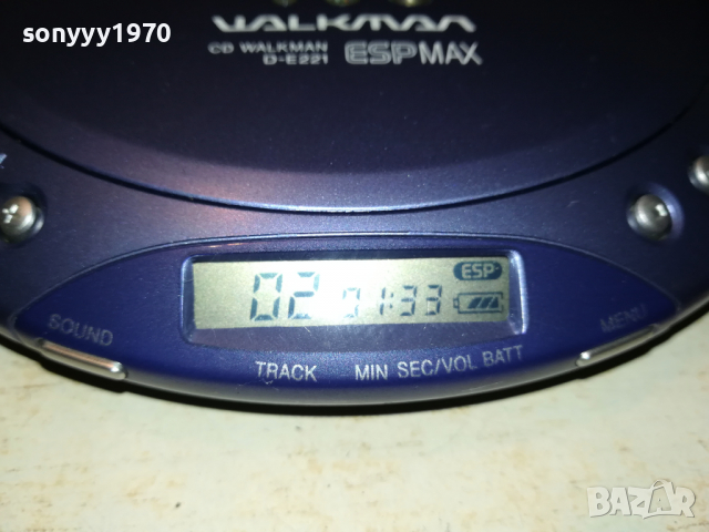 заявен-sony-cd walkman like new-внос germany 2103221059, снимка 4 - Радиокасетофони, транзистори - 36177998