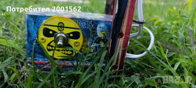 Настолна лампа на тема Iron Maiden, снимка 5 - Настолни лампи - 55309511
