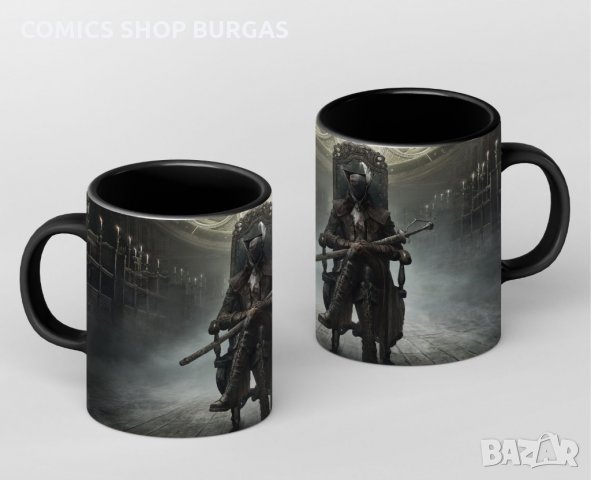 Керамична чаша BLOODBORNE, снимка 3 - Чаши - 35912250