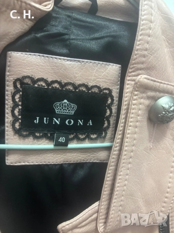 Дамско кожено яке Junona, снимка 8 - Якета - 52434407