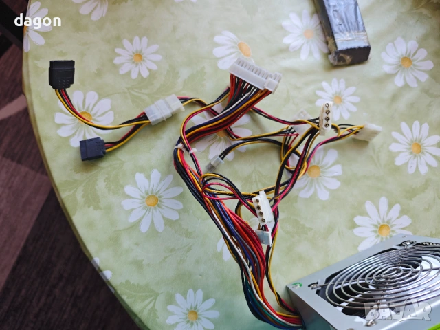 Компютърно захранване 350W Delux ATX-350W P4 Switching Power Supply 120mm FAN