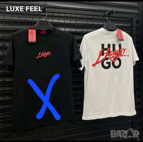 Hugo Boss 🔹Мъжка Тениска-Бяла 