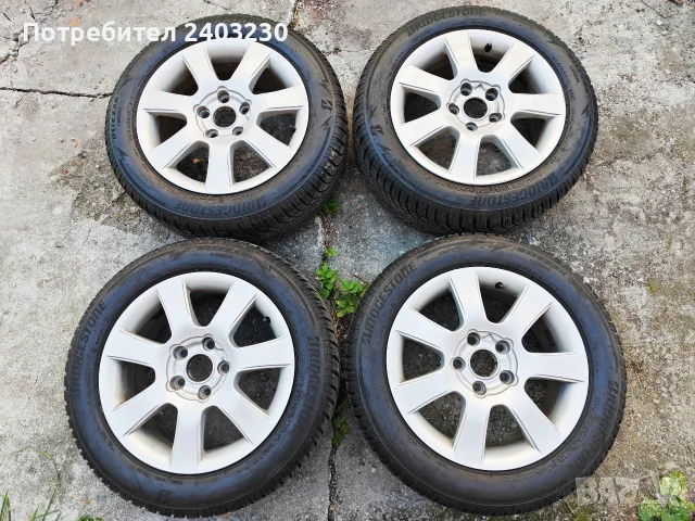 Джанти с гуми SEAT 16", снимка 2 - Гуми и джанти - 55775386