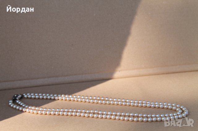 Перлено колие със сребърна закопчалка, снимка 9 - Колиета, медальони, синджири - 40876882