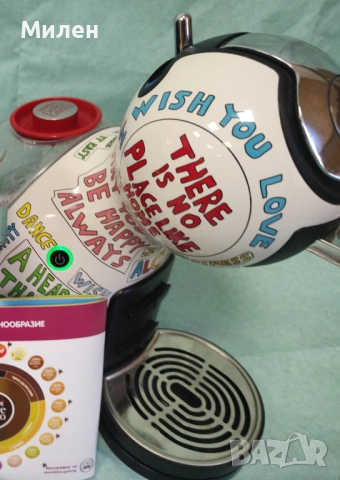 Дизайнерска кафемашина с гаранция 1 година NESCAFÉ® Dolce Gusto Delonghi Melody, снимка 7 - Кафемашини - 51876724