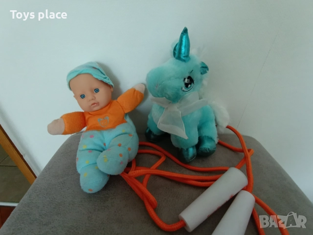 Лот за момиче -еднорог и бебе , снимка 5 - Кукли - 51710149