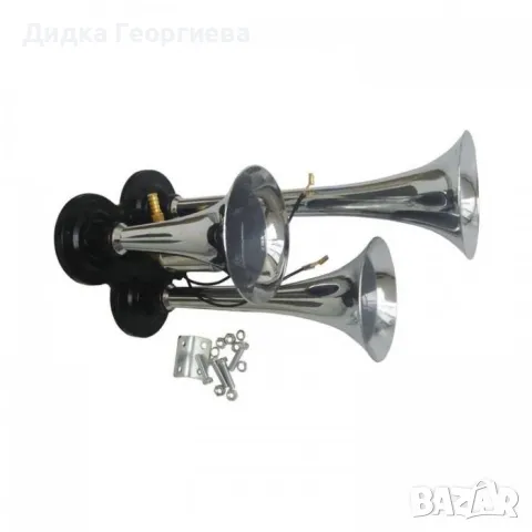 Тромба тройна 12/24V

, снимка 3 - Аксесоари и консумативи - 48391903