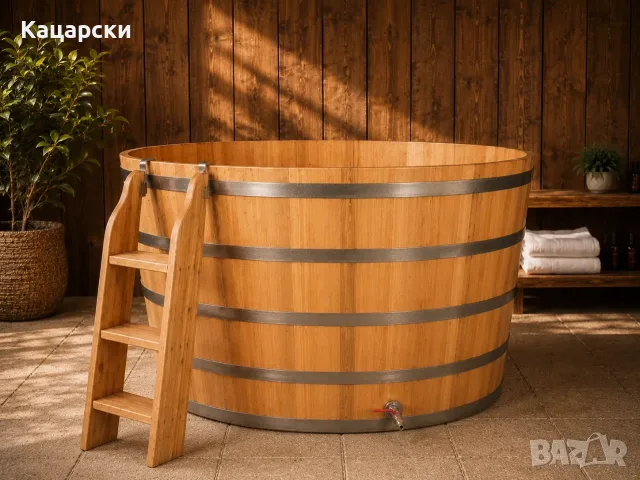 Дървени вани по индивидуална заявка, снимка 3 - Други стоки за дома - 21824389