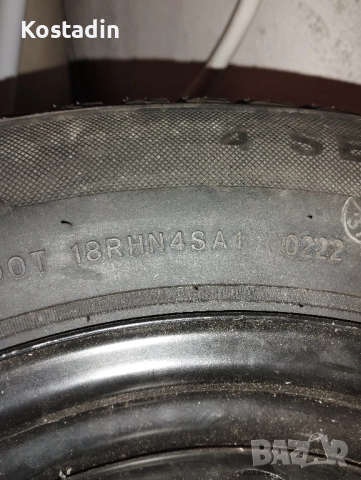 всесезонна гума с джанта, снимка 10 - Гуми и джанти - 52369375