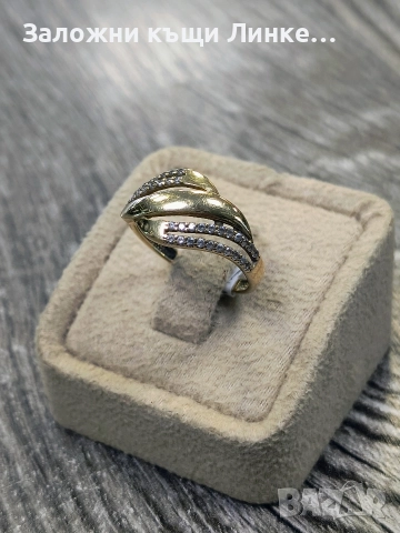 Златен Пръстен 2.04гр / 14К, снимка 4 - Пръстени - 52750184