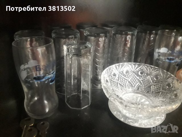Чаши стъклени и други , снимка 6 - Сервизи - 41887720