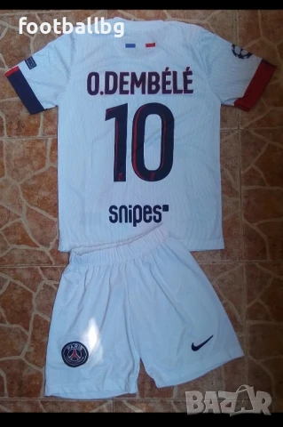 O.DEMBELE 10 💙⚽️ детско юношески футболни екипи 💙⚽️ PSG , снимка 8 - Футбол - 36817089