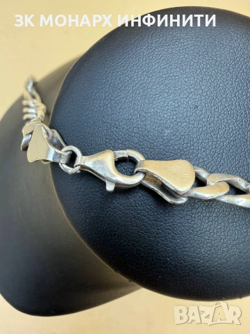 Сребърен ланец /925/, снимка 8 - Колиета, медальони, синджири - 53651358