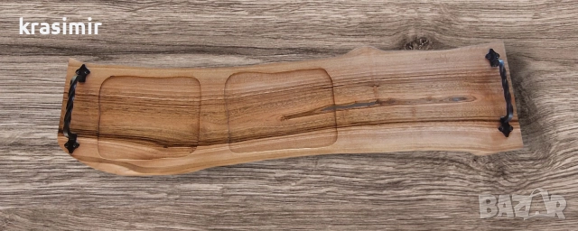 плато за сервиране и рязане от орех, снимка 11 - Аксесоари за кухня - 52619217