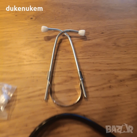 Медицински стетоскоп, класически, едностранен, черен, снимка 8 - Уреди за диагностика - 53228762