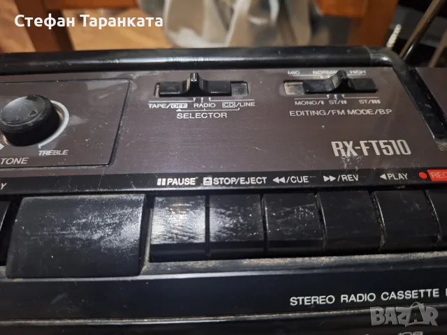 двукасетачен касетофон Panasonic , снимка 3 - Радиокасетофони, транзистори - 55894409