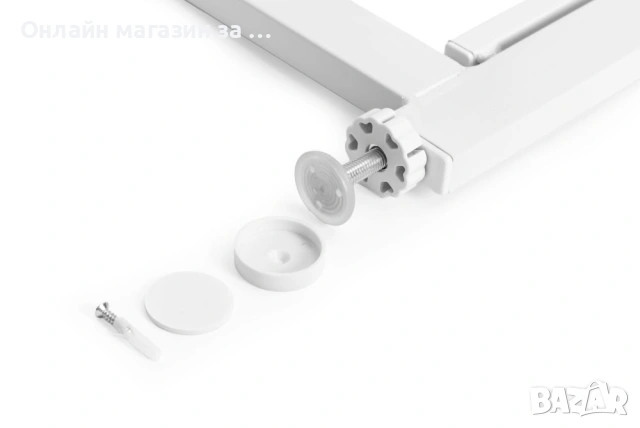 Предпазна преграда за деца и животни, Размери 74-132 см Регулируема ширина, Височина 77 см, снимка 11 - Други - 53380897