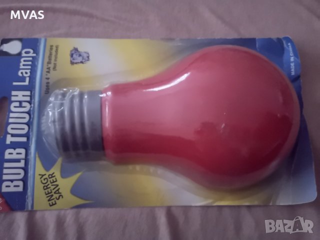 Детска лампа във формата на крушка, снимка 1 - Играчки за стая - 35850695