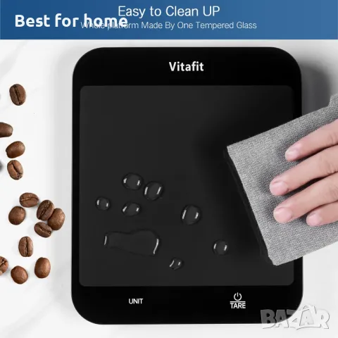 Цифрови кухненски везни Vitafit 15 кг, снимка 6 - Електронни везни - 48255965