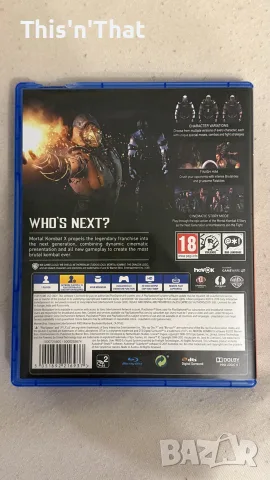 Mortal Kombat X - PS4 , снимка 3 - Игри за PlayStation - 55902758