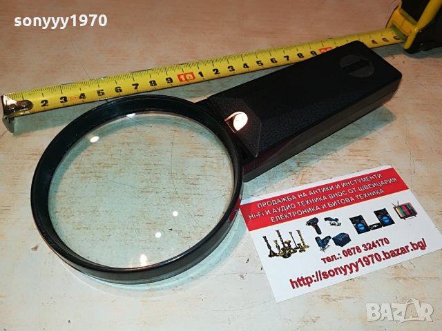 лупа с подсветка внос от франция 2908211135, снимка 2 - Нумизматика и бонистика - 33955226