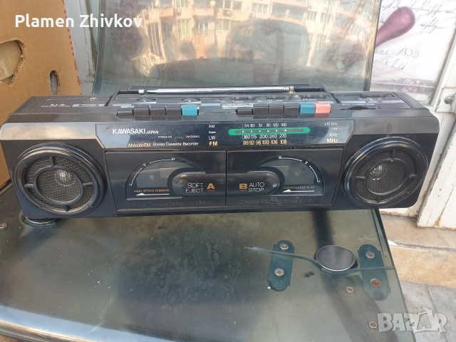 леко компактно старо двукасетъчно Кавазаки , снимка 2 - Други ценни предмети - 53732824