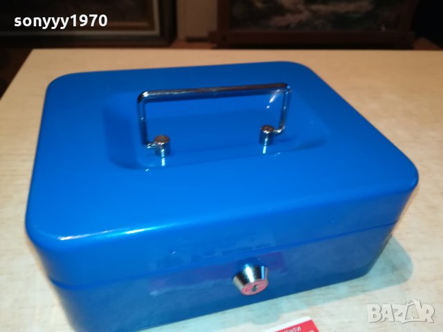 СЕИФ-КАСА 20Х16Х8СМ-МЕТАЛНА БЕЗ КЛЮЧ 0110211024, снимка 10 - Антикварни и старинни предмети - 34312485