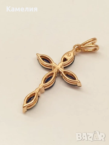 Златен Кръст , снимка 10 - Колиета, медальони, синджири - 53674237