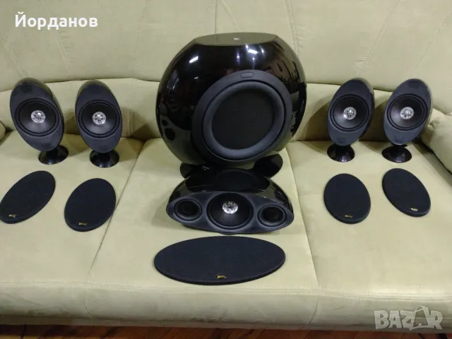 Kef Home Theatre 5.1 KEF HTS 3001 SE + KEF HTB 2 10'' , снимка 4 - Тонколони - 50058875